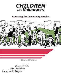 Book cover with cartoon of children painting a fence