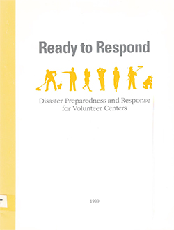 Book cover with stick figures of people working