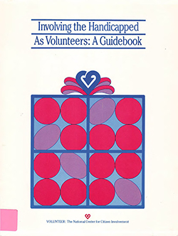 Book cover with title and byline plus drawing of wrapped gift